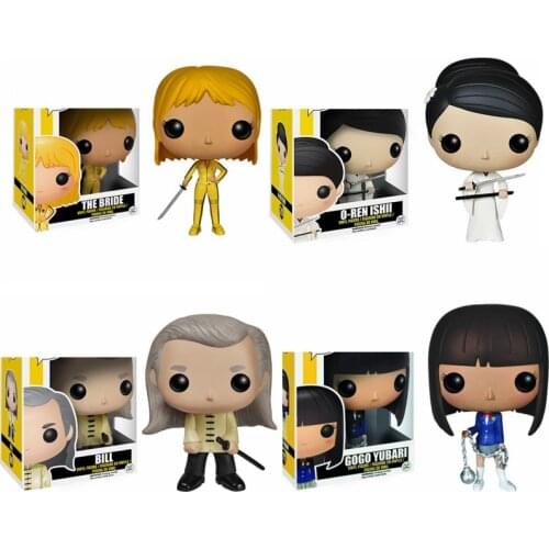 NEW Action Movies Kill Bill #68 #69 OREN ISHII 70# GOGO YUBARI 71# Figures Collection Model Toys for Best Children Birthday Gift