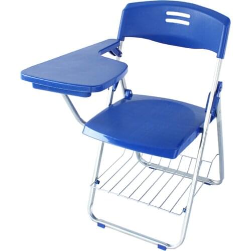 Hot Selling Folding Chair with WordPad Office Meetings Chair Meeting Plastic Breathable Backrest Chairs