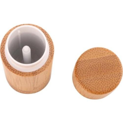 Containers for cosmetics lipstick tube bulk wholesale 3ml 5ml bamboo lipstick tube container empty lipstick container tubes