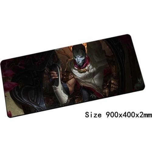 Jhin mouse pad 900x400x2mm pad mouse lol notbook computer mousepad Virtuoso gaming padmouse gamer keyboard mouse mats