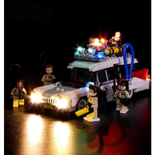 Led Light Kit For 21108 Ghostbusters Ecto-1 series building blocks,the DIY decoration for childrens toys(led only,no blocks)