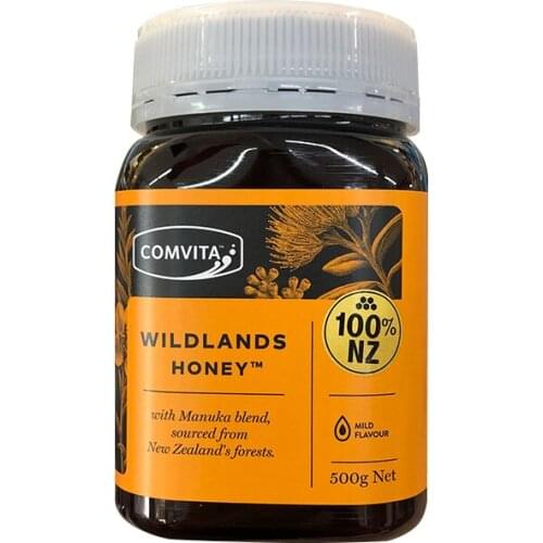 Original New Zealand Comvita Clover Honey 500g Super Premium Honey for Digestive Health Respiratory System Cough Sooth Throat