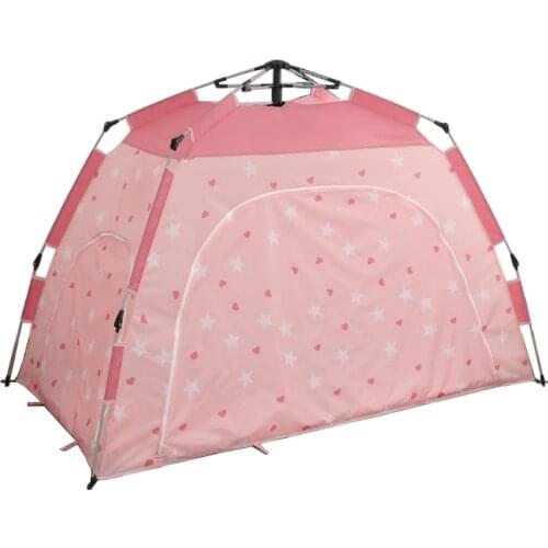 Indoor Bed Coldproof One-touch Warm-up Tent Pop up Automatic Winter Indoor Bed Tent With Floor Keep Warm Protect Against Cold