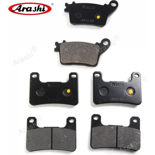 Arashi Front Rear Brake Pads For KAWASAKI ZX10R ZX 1000 2011-2015 Motor Disc Rotors Brake Pads NINJA ZX-10R ZX1000 2012 2013