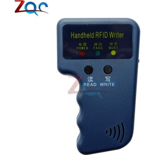 Portable RFID Copier Handheld ID Card Writer Readable 125KHz EM4100 Writer Duplicator for Security System