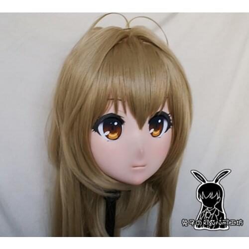 RB6511)Quality Handmade Female Resin Cosplay Japanese Role Anime Sento Isuzu Kigurumi Crossdress Doll Transgender Mask