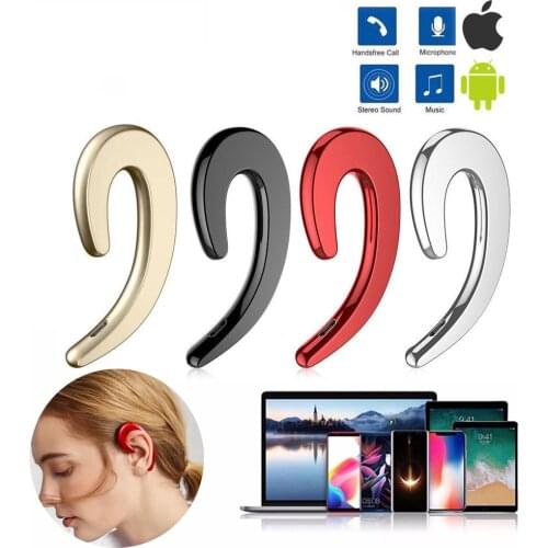 Universal Bone Conduction Earphone Wireless Bluetooth 4.2 Sports Stereo Headset For Laptop Tablet For Xiaomi For Iphone 11 8 XR
