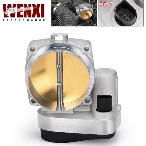 90mm Enlarged Throttle Body for 2003-2012 Dodge Ram Jeep Hemi V8 5.7L 6.1L 6.4L 4591847AC/AB/AA 68060354AA WX-TTB93
