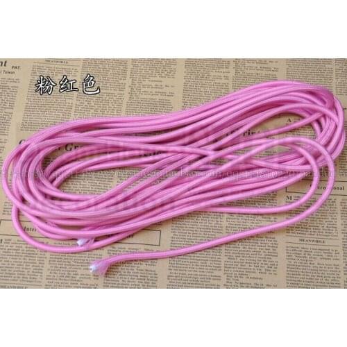 Outlet 100meters 2 Wire Vintage black color 0.75mm Twisted Wire Twisted Cable Textile Cable Vintage lighting cable free shipping