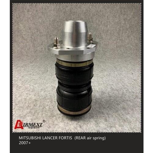Rear suspension for LANCER-EX airspring rolling lobe sleeve type shock absorber pneumatic air suspension