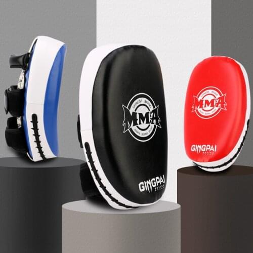 1 pcs Punching Bag Boxing Pad Sand Bag Fitness Taekwondo MMA Hand Kicking Pad PU Leather Training Gear Muay Thai Foot Target