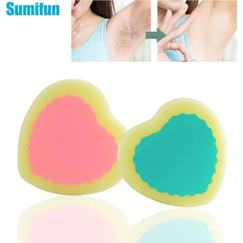 1pcs Soft Hair Removal Sponge Painless Hair Depilation Sponge Body Leg Hand Hair Remove Effective Health Care