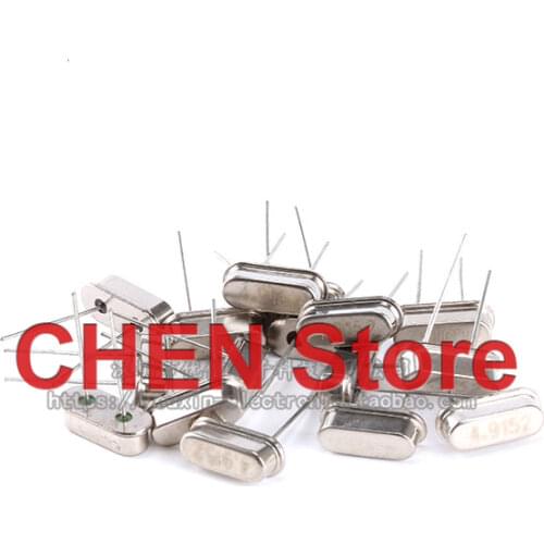 10pcs Crystal 4.9152MHz 49S type passive crystal 4.9152M