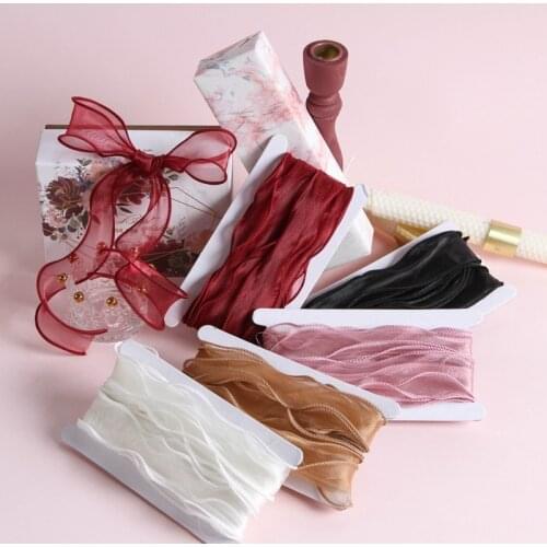 10Yards/Roll Grosgrain Satin Ribbons for Wedding Christmas Gifts Party Decoration DIY Bow Craft Ribbons 35~45mm