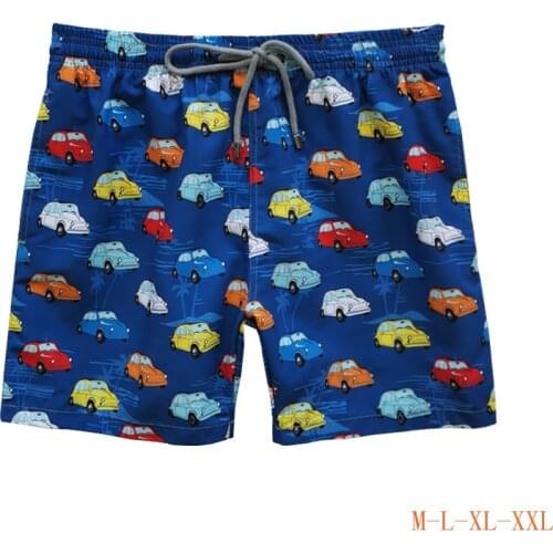 2021 Fashion New Mens Brand Board Shorts Fast Dry Beach Surf Fitness Gym Boardshorts Luxury Swim Trunks Swimwear Sexy Boxer