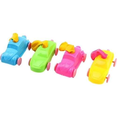 Aerodynamic Balloon Car Practical Learning Inertial Toys Balloon Powered Car Develop Thinking Skills Kindergarten
