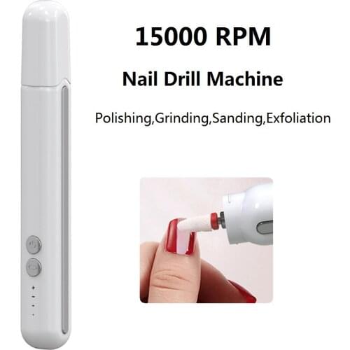 15000RPM Professional Electric Nail Drills Machine Manicure Machine Pedicure Sander Set Nail File Drill Equipment Tools Dropship