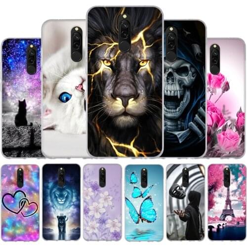 Funda For Xiaomi Redmi 8 8A Case Silicone Soft TPU Back Cover For Redmi 8A Case Cute Cat Phone Funda Bumper For Xaomi Redmi 8