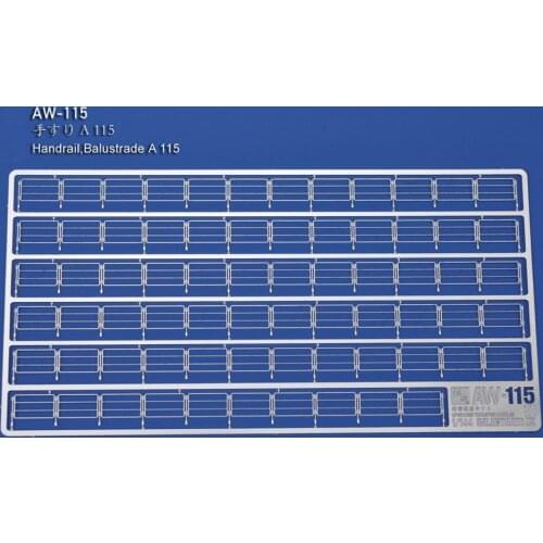 Etching Parts For Gundam Handrail Balustrade 1/144 Scale AW115 Photo-etched sheets Accept Wholesale