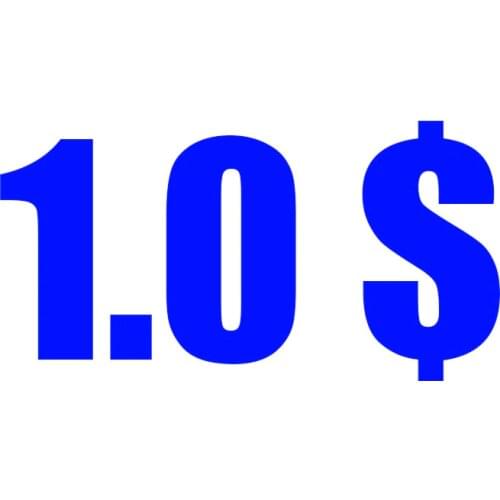 Extra price 1$ just for my store, it is not product, not the money