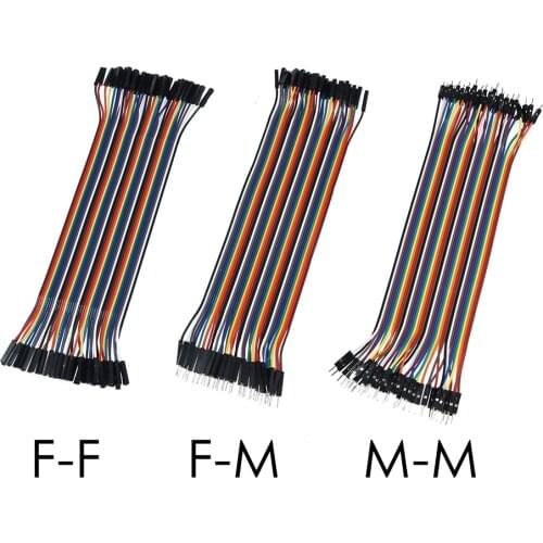 DuPont Line 20cm Male to Female & Male to Male & Female to Female Jumper Wire Dupont Cable for arduino DIY KIT