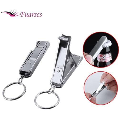 Nail Clippers Ultra-thin Stainless Steel Nail Toe Cutter Trimmer Scissor Manicure Tool Fingernail Clipper Bottle Opener