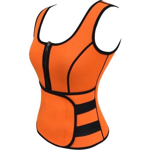 HOT SWEAT BODY VEST Ultra Sweat Neoprene Sweat Gym Fitness Thermal full Body Suit Women Fitness Activewear waist