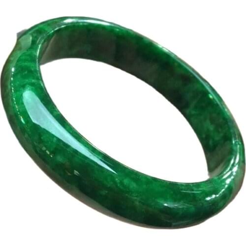 Natural Burmese Jadeite A Full of greenstone Jadeite Bracelets