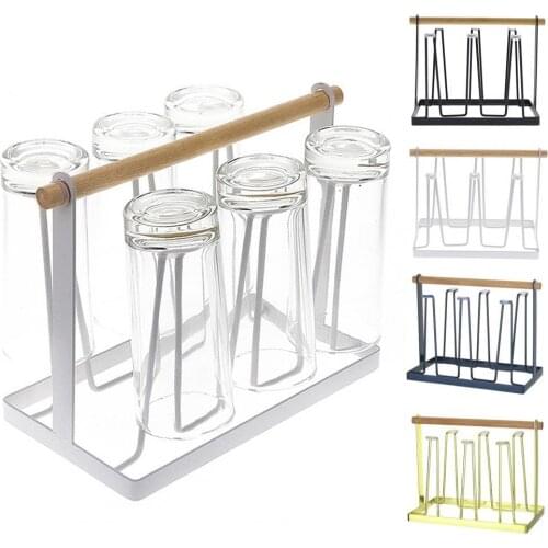 Kitchen Glass Cup Drying Stand Water Stainless Steel Rack Draining Organizer Glass Cup Drying Stand Water Rack Draining Organize