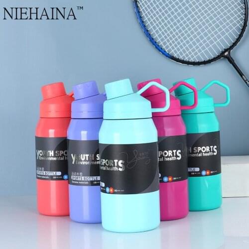 650Ml Vacuum Stainless Steel Vacuum Flask Portable Travel Water Bottle Outdoor Portable Space Sport Bottle