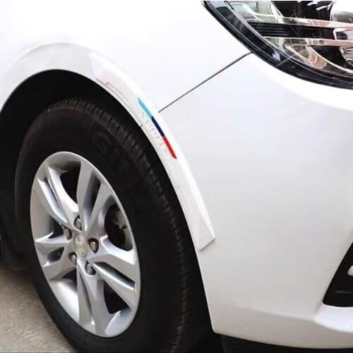Anti-Collision Anti-Scratch Strip for Front And Rear Bumpers Of Car Body Decoration Protection Thickened Silicone Stickers