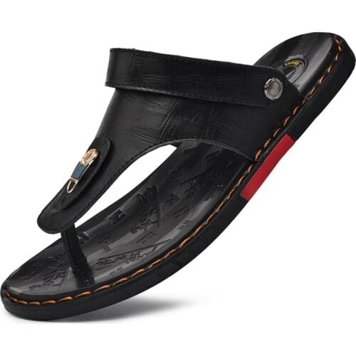 Sandel men uomo de para beach casa genuine sandles trekking heren homme sandals-men erkek playa outdoor summer zandalias cuir