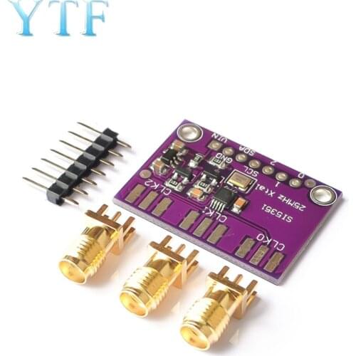 SI5351 High Frequency Signal Square Wave Frequency Generator Signal Generator 5351 Si5351A