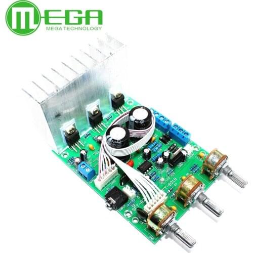 TDA2030A 2.1 3 audio encoding finished products subwoofer amplifier board tda2030 bass knob