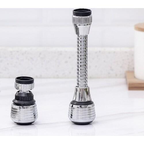 Faucet Extension Shower Head Lengthened Water Outlet Anti-Splash Head Filter Kitchen Household Spray Sprinkler Water Saving