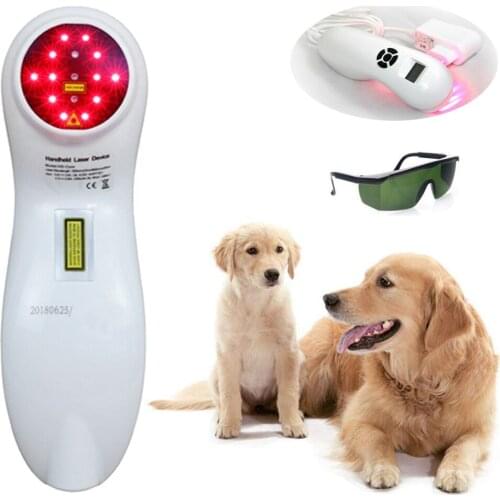 LLLT Cold Laser Therapy Device for Soft Tissue Injury Body Pain Relief Human and Animal