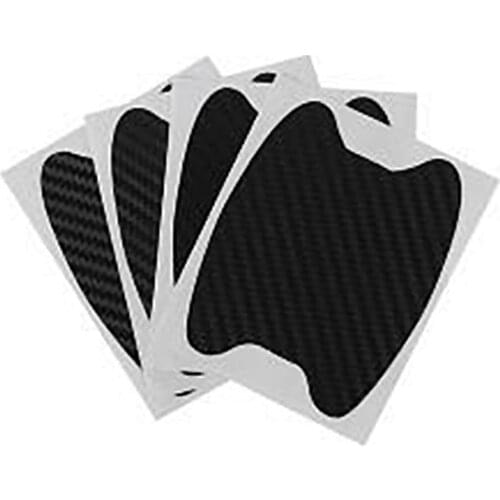 Car Door Bowl Protection Sticker Door Handle Protective Film Carbon Fiber Door Bowl Sticker Universal Car Sticker