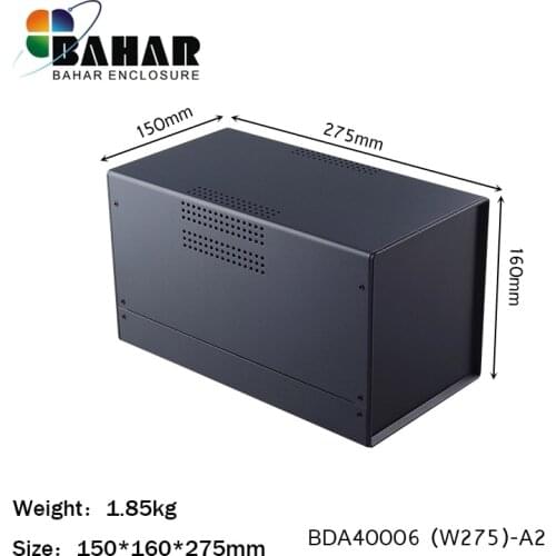 150*160*275mm instrument enclosure electronic iron box iron project box enclosures for electronics metal radiator junction case