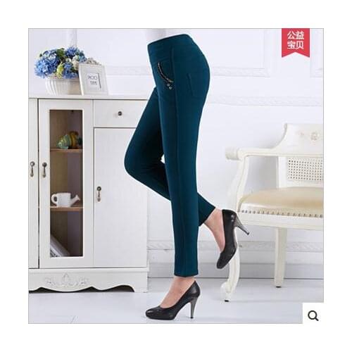 2016 GIFTS better level fabric Formal pants plus size women trousers Pencil pants slim waist casual pants fashion career pant