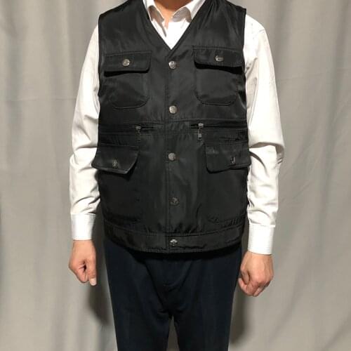 2020 new man fashion real sheepskin vest real fur Detachable lining real sheep fur vest