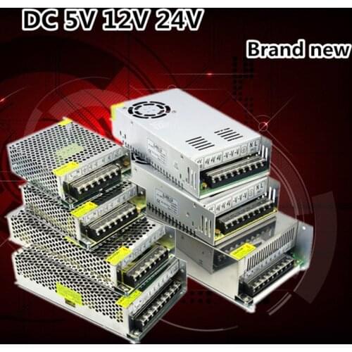 3 year warranty Lighting Transformer DC 5V 12V 24V Power Supply Adapter 2A 3A 5A 8A 10A 12A 20A 30A 40A 50A 60A LED Driver Strip