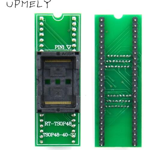 2021 Newest Upmely TSOP48 to DIP48 Adapter TSOP48 Socket for RT809F RT809H & for XELTEK USB Mini Caculator Programmer