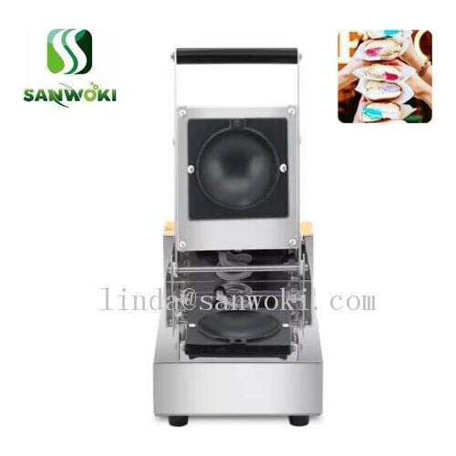 Italian Bread Krapfen Warmer Ice Cream Doughnut Machine Electric Sandwich Panini Press Maker 220V/110V Cream Puffs Machine