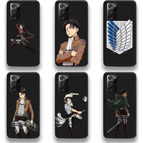 Anime Attack on Titan Phone Case For Samsung Galaxy Note20 ultra 7 8 9 10 Plus lite M51 M21 M31S J8 2018 Prime