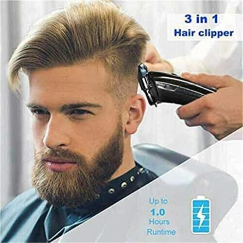 Electric Hair Trimmers Hair Clipper Set Beard Shaver Rechargeable Cordless Hair Trimmers Haircut Grooming Kit For Adult