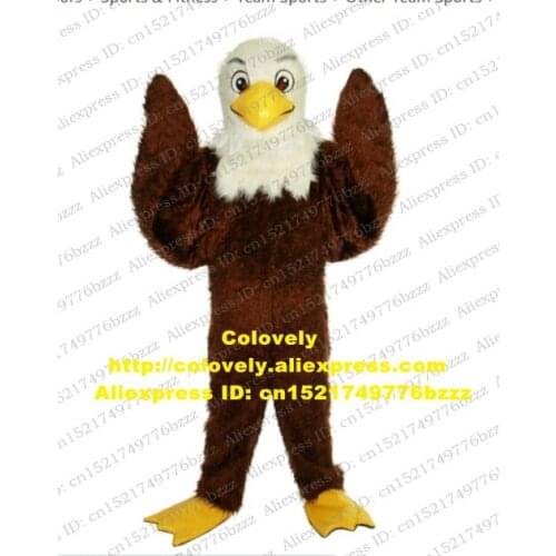 Brown Eagle Bird Hawk Tercel Falcon Vulture Mascot Costume Adult Cartoon Character Cartoon Figure Talk Of The Town zz7561