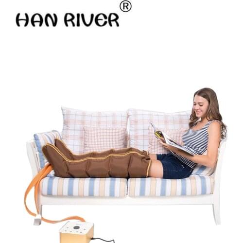 HANRIVER 2018 220 v heating old leg massager crus hot compress foot massager automatic air wave pressure therapy