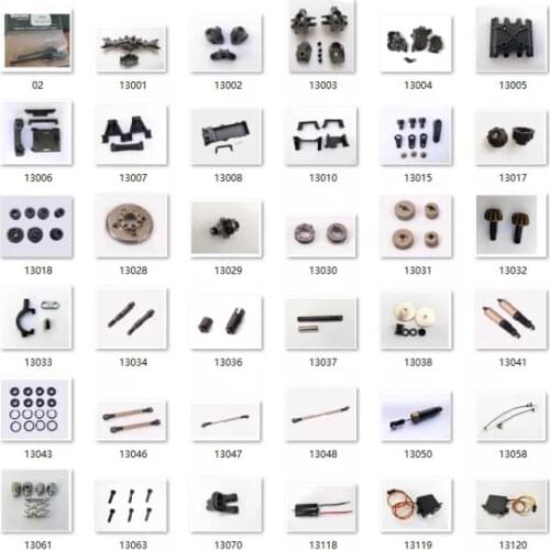 YYIKONG YK4101PRO YK4102 1/10 RC Car Spare Parts set 1