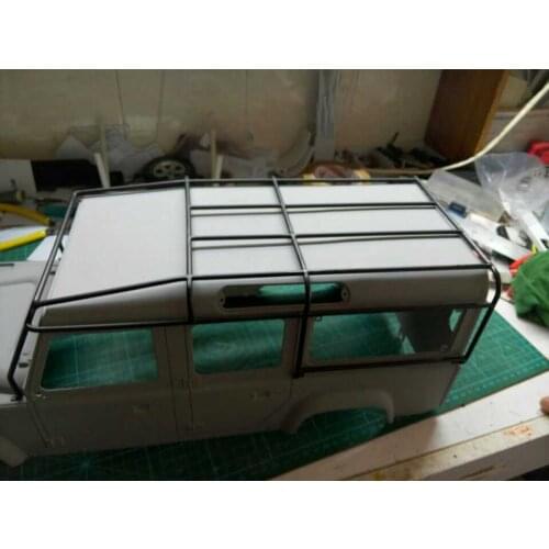 New Metal Roll cage Luggage Tray For 1/10 scale Land Defender D110 Body RC8WD Z-B0064 Rover Plastic Hard