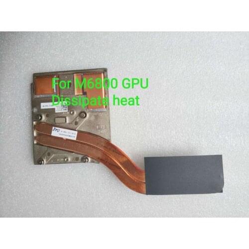 New Original Laptop/Notebook GPU/Graphics card cooling Radiator Heatsink for Dell Precision 6800 M6800 NV 0K6D33 AT0W20020vL